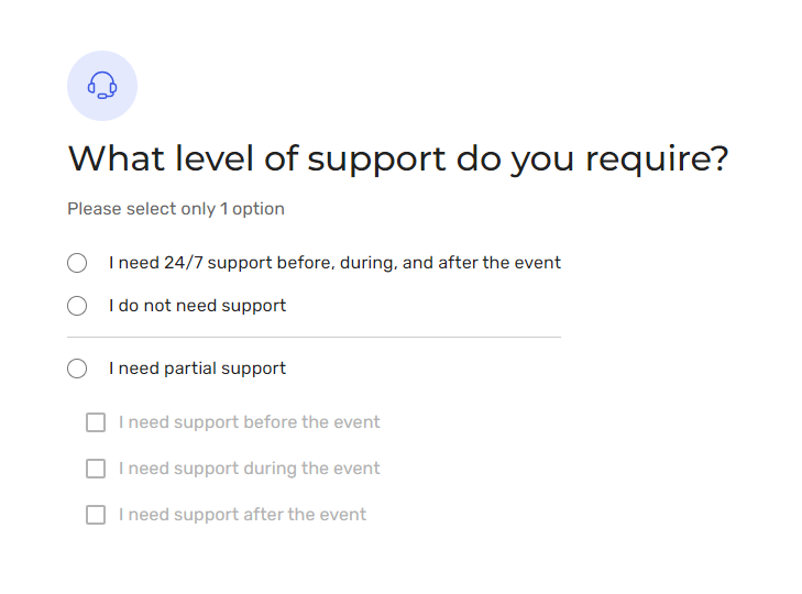 Event Mender Question 5 Support
